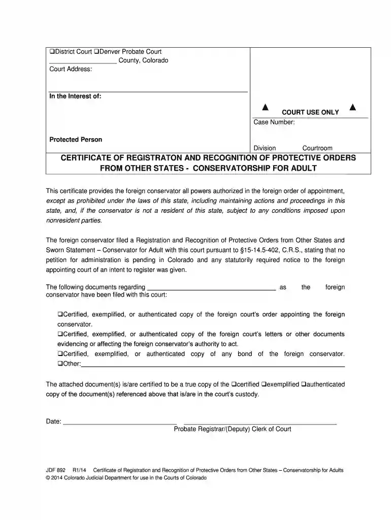 certificate registration recognition orders template Preview on Page 1