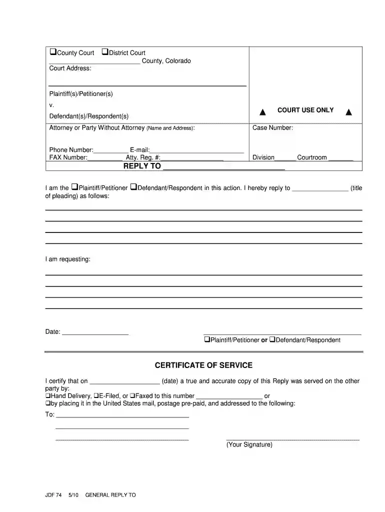 Colorado Revised Statutes Title 13 Courts and Court Procedure13 Preview on Page 1