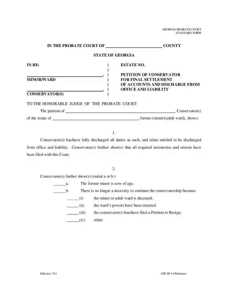 petition final settlement Preview on Page 1