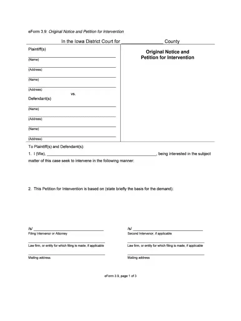 iowa original intervention Preview on Page 1