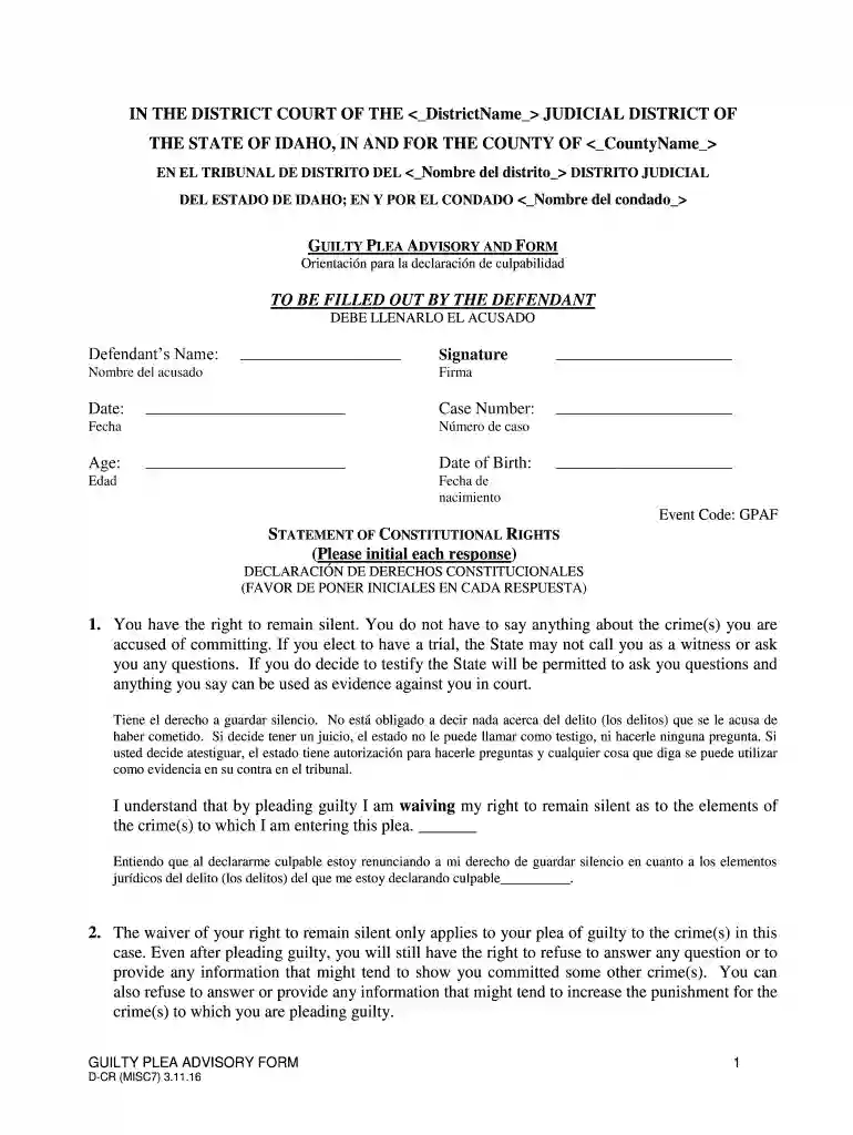 idaho d cr guilty latest Preview on Page 1