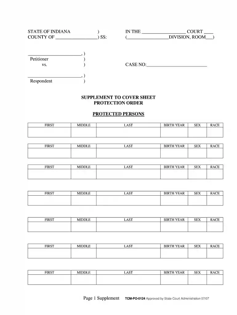 supplement sheet Preview on Page 1