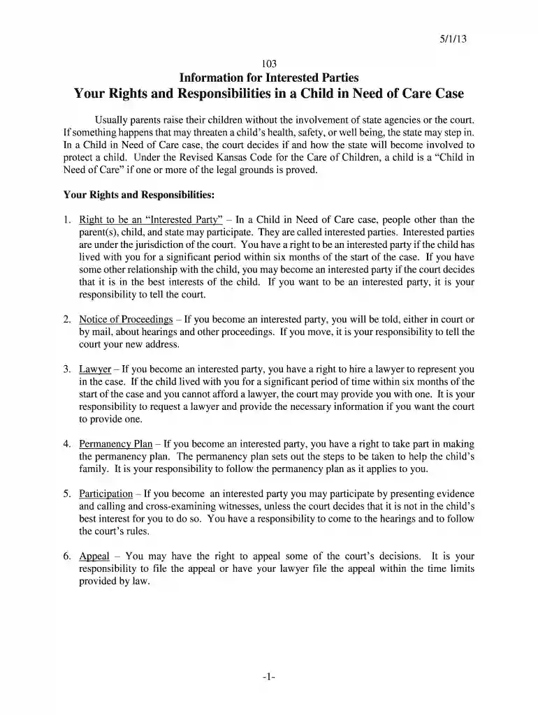 kansas care case Preview on Page 1