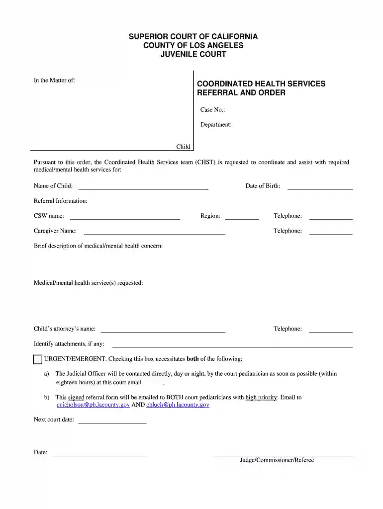 california superior court application Preview on Page 1