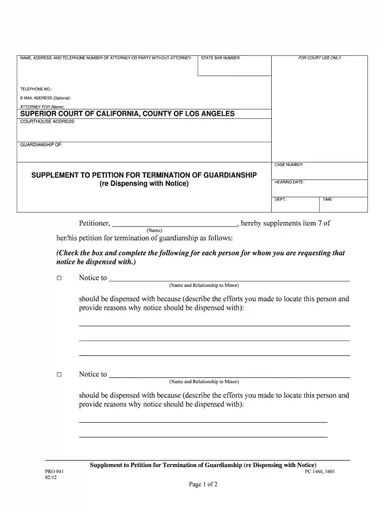 dispensing notice Preview on Page 1