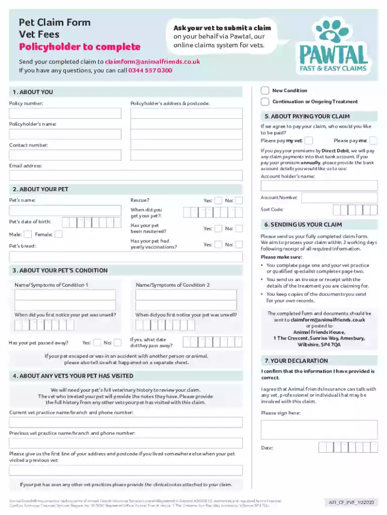 on your behalf via Pawtal, our Preview on Page 1
