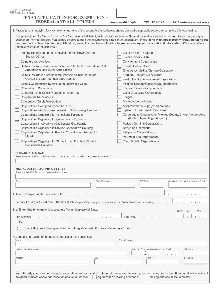 form ap 204 Preview on Page 1