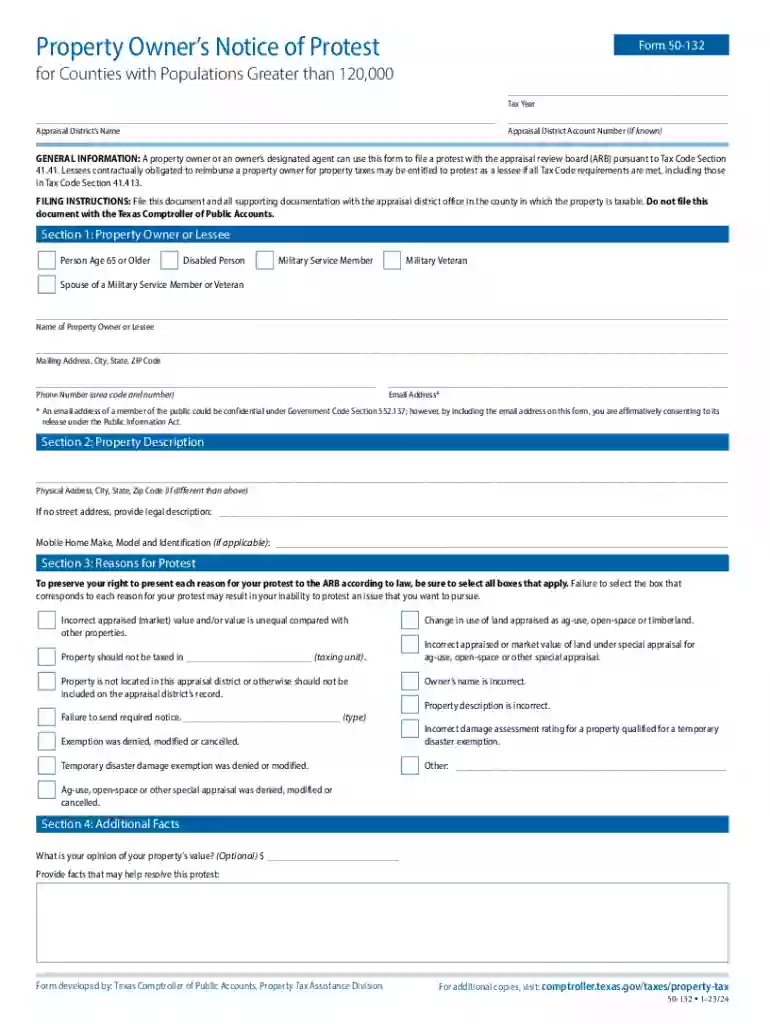 texas form property template Preview on Page 1