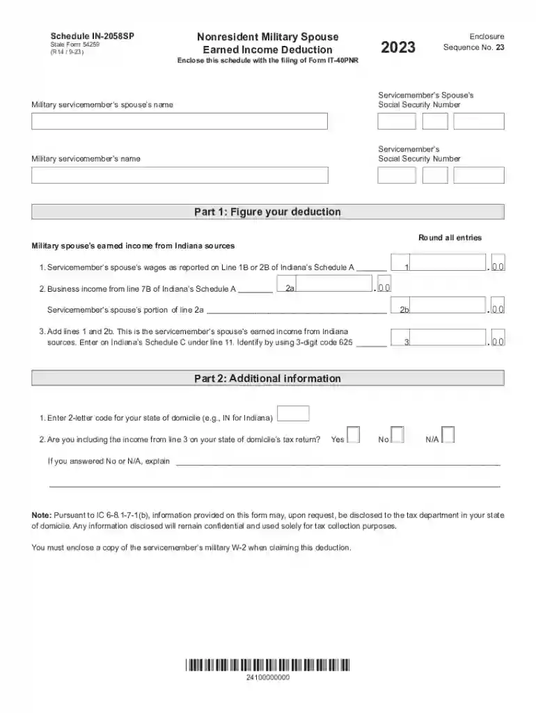 Filing State Income Taxes in the Military Preview on Page 1