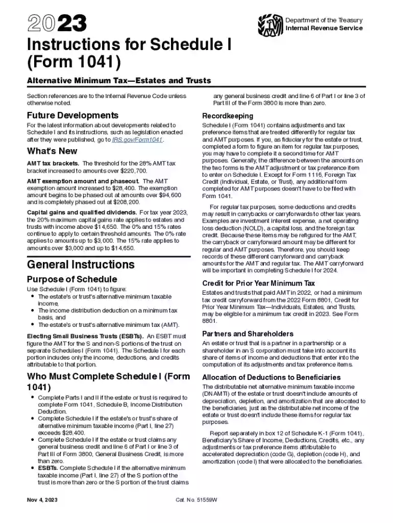 Form 1041-A - Trust Accumulation of Charitable Preview on Page 1