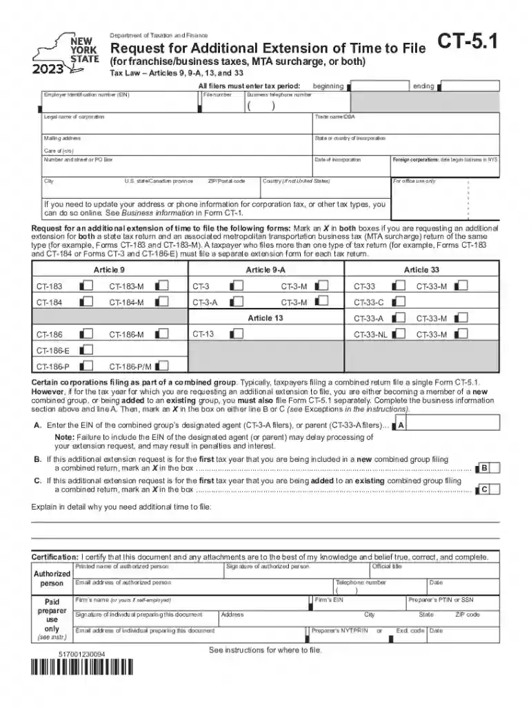 ny ct 5 instructions Preview on Page 1