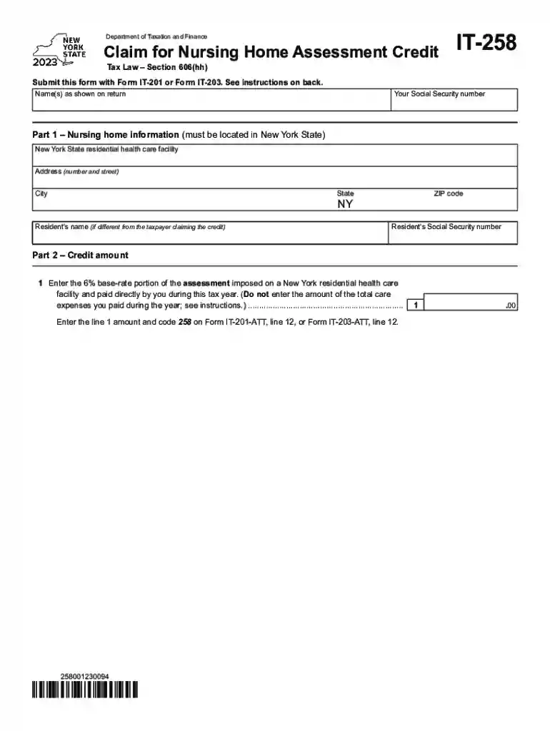 nys nursing home assessment credit Preview on Page 1
