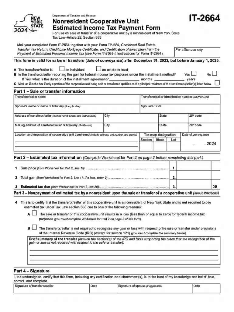 ny form 2024 Preview on Page 1