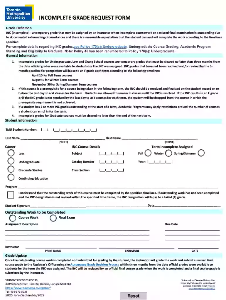 Certificate in Law: Incomplete Grade or Deferred Examination Preview on Page 1
