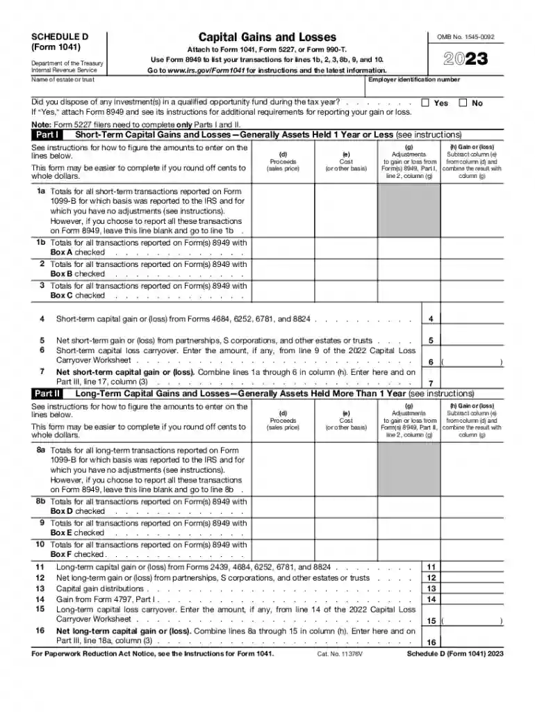 turbotax form 1041 Preview on Page 1