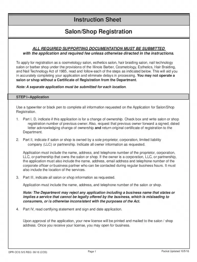 professional application il486 1776 Preview on Page 1