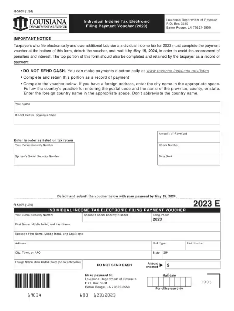 louisiana individual income tax Preview on Page 1