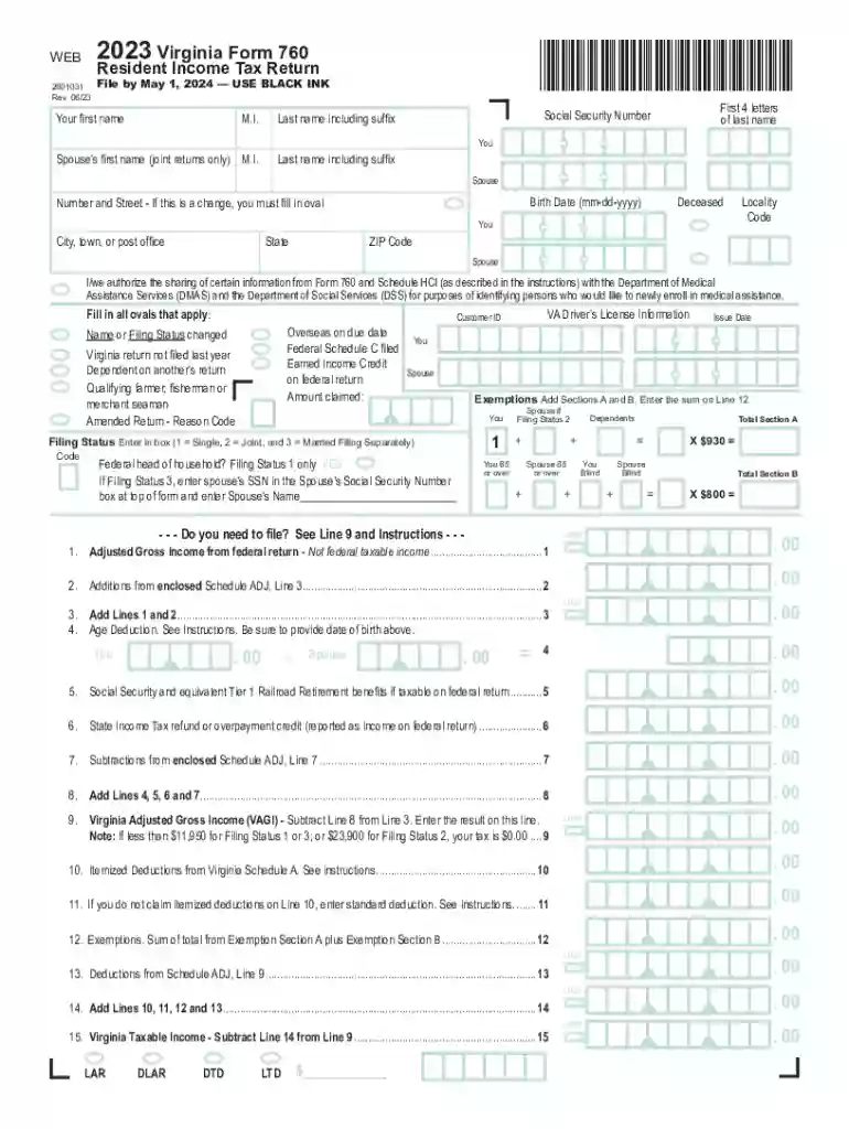 2023 virginia 760 Preview on Page 1