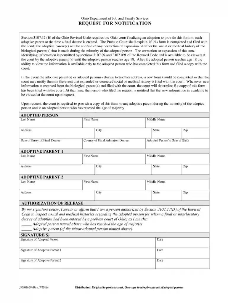 FCASPL 94 (Adoption Forms) Preview on Page 1
