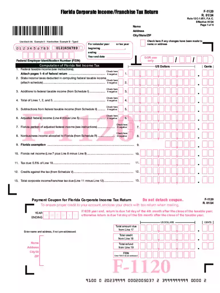 florida return due date Preview on Page 1