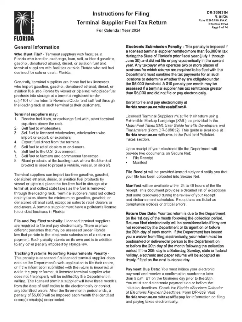 florida dr instructions Preview on Page 1