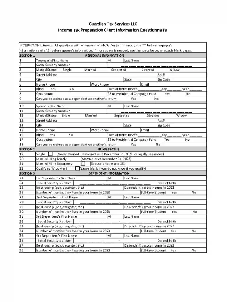 ER TAX Preview on Page 1