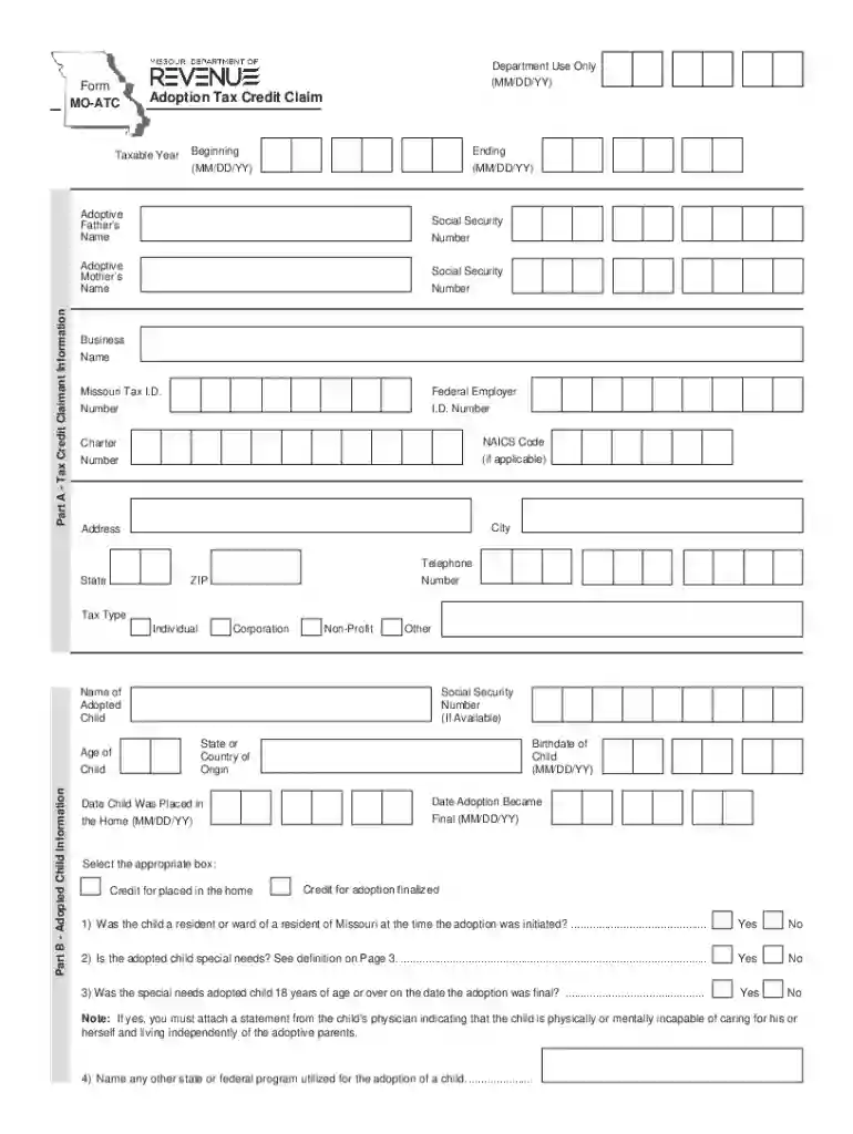 Adoption Carry-Forward Tax Credit error on Turbo Tax's form Preview on Page 1