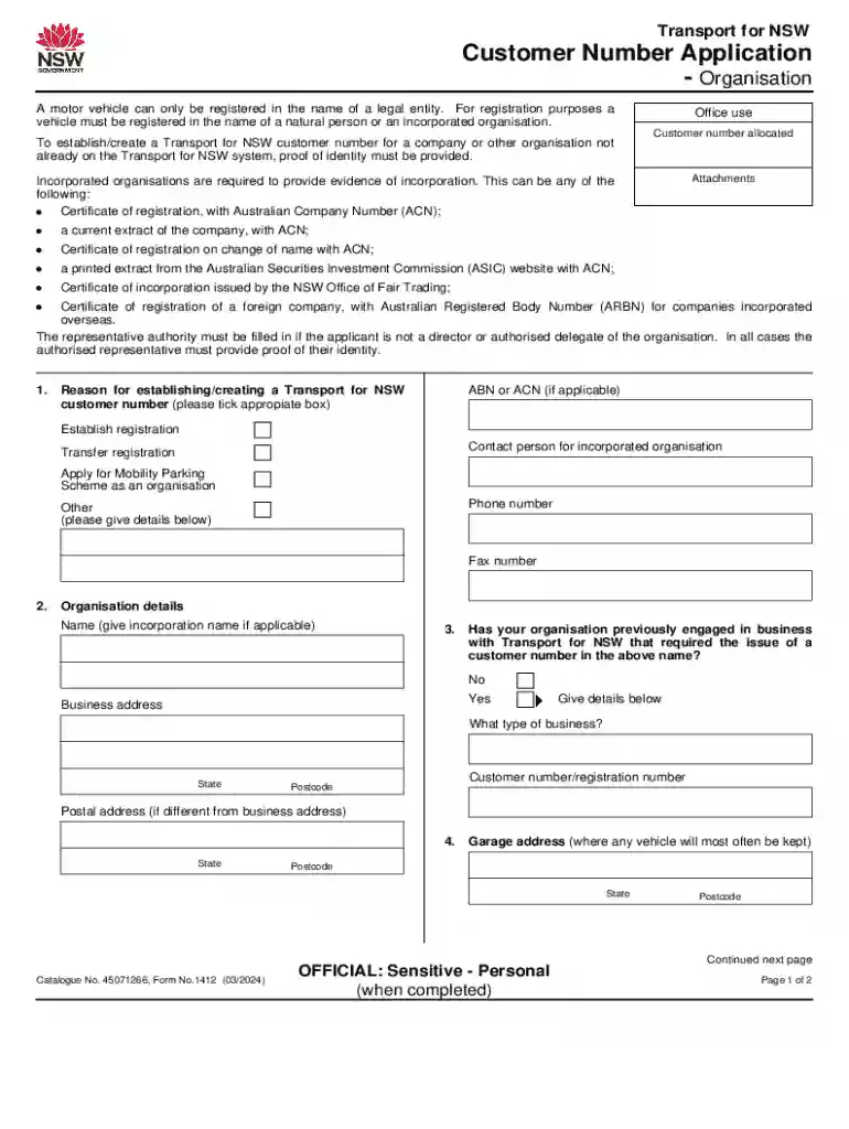 rms customer number Preview on Page 1