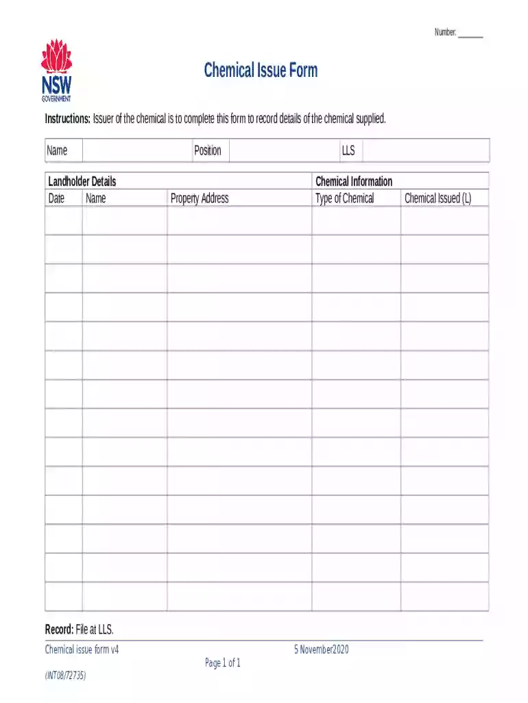 Hazard Communication Template Preview on Page 1