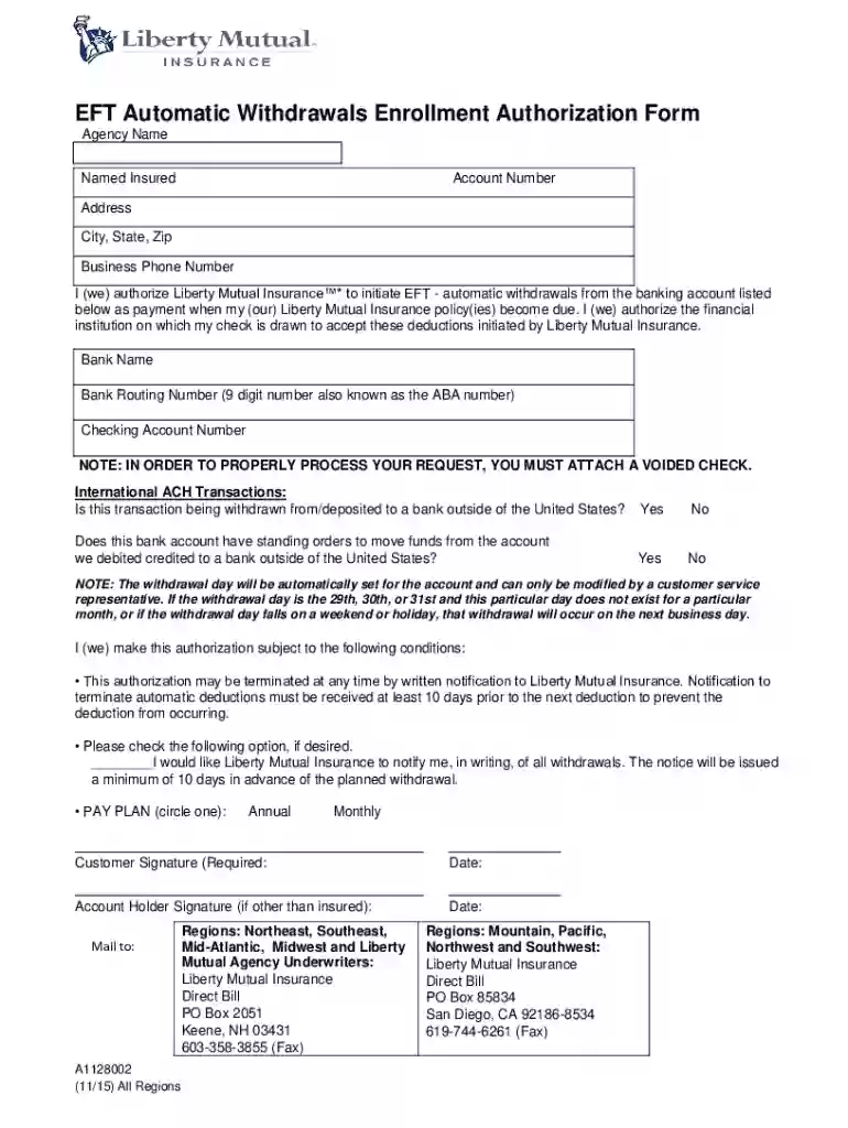 liberty mutual authorization to obtain and release information Preview on Page 1