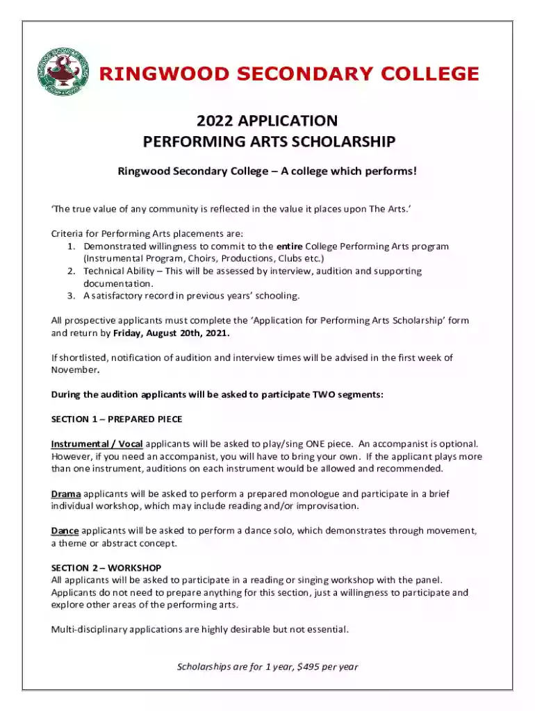 Ringwood Secondary CollegeBuilding An Even Better Future Preview on Page 1