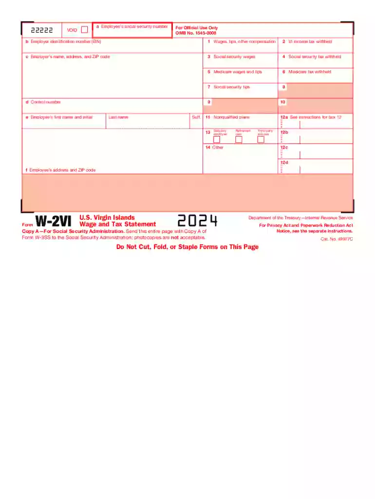 free w 2 fillable form Preview on Page 1