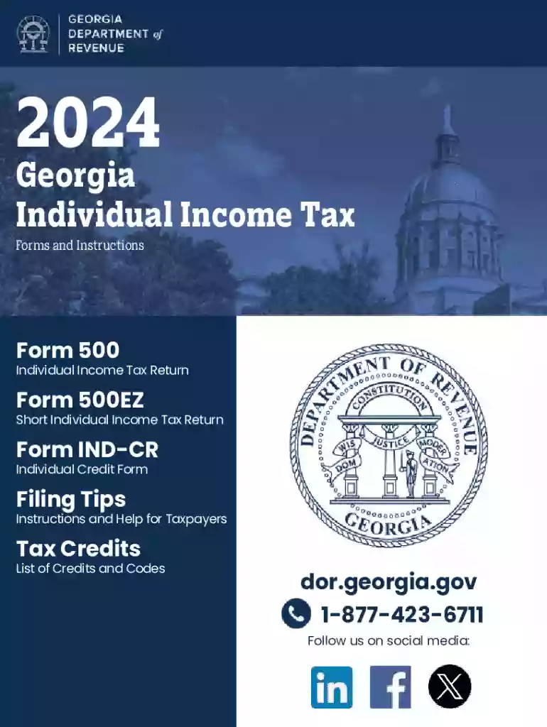 georgia income tax instructions Preview on Page 1