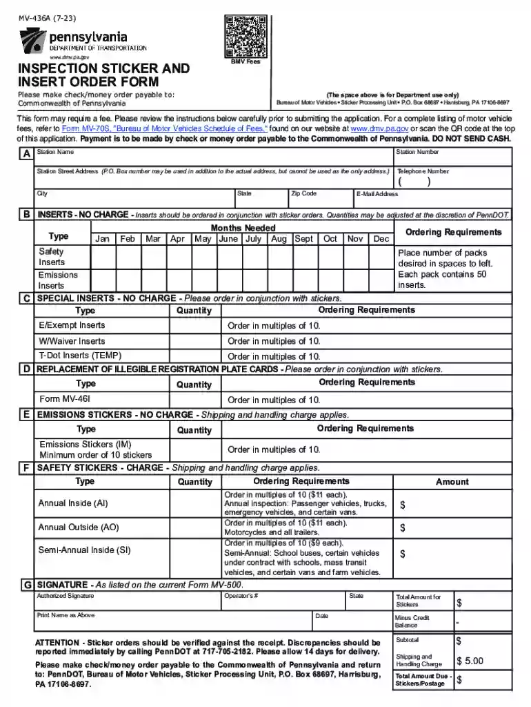 pennsylvania inspection sticker Preview on Page 1