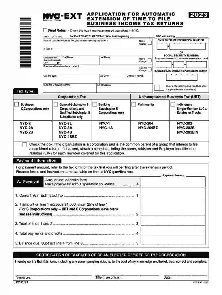 Close or end a business - Tax NY Preview on Page 1