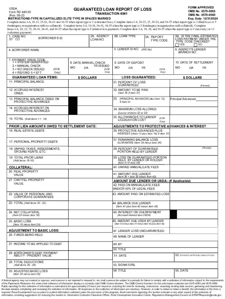 Position 5 Form RD 4279-4 (Rev 06-17) Preview on Page 1