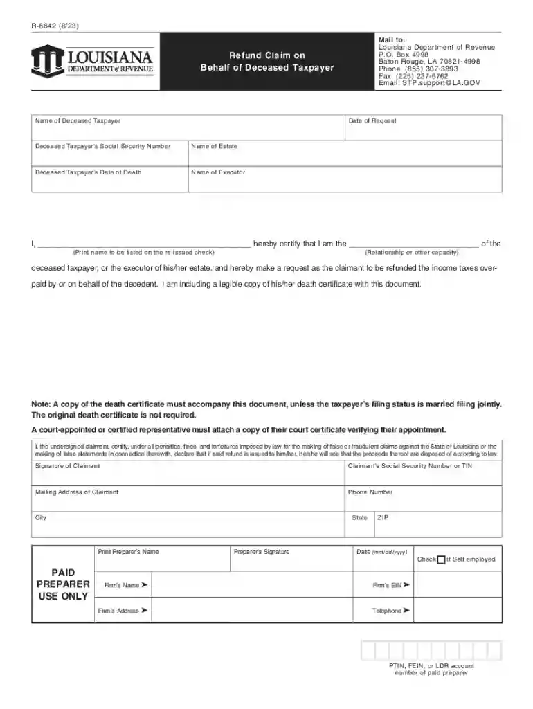 A certificate of death must accompany this document Preview on Page 1