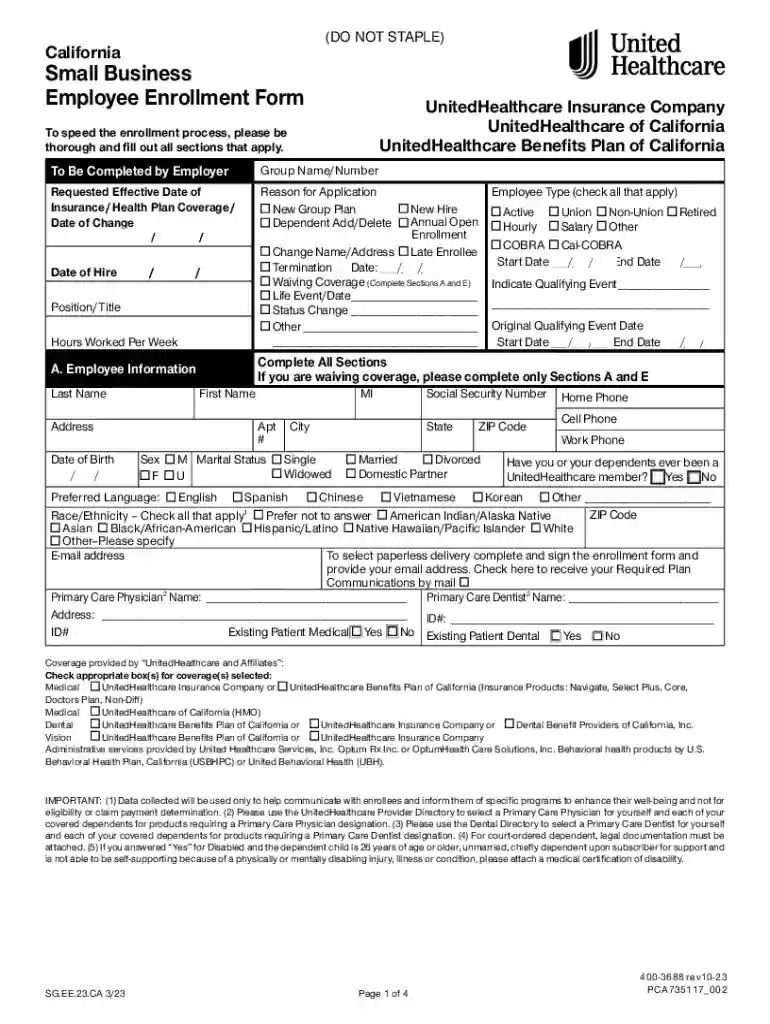 unitedhealthcare small group Preview on Page 1