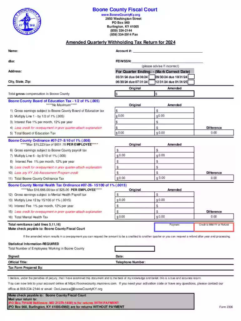 2024 Payroll Tax Forms Preview on Page 1