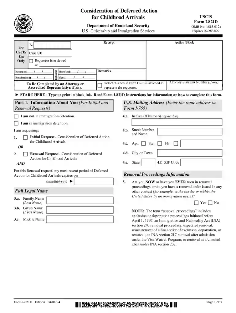 daca renewal form Preview on Page 1