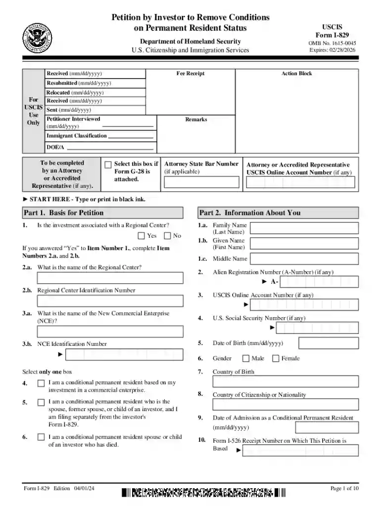 i 829 status Preview on Page 1