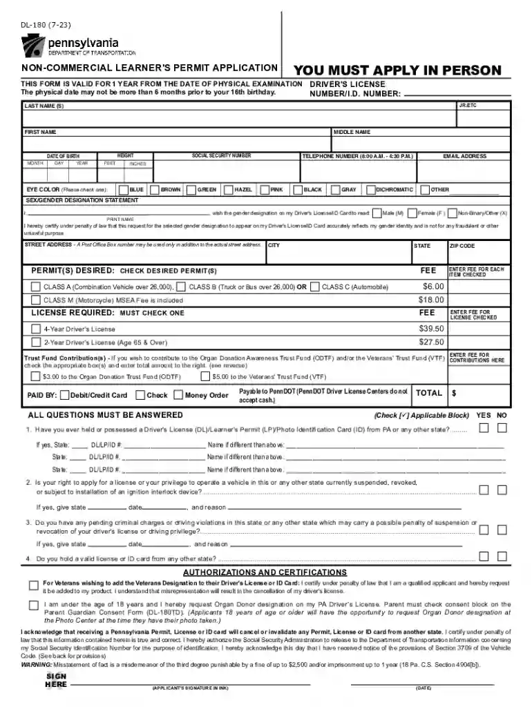 pa dmv Preview on Page 1