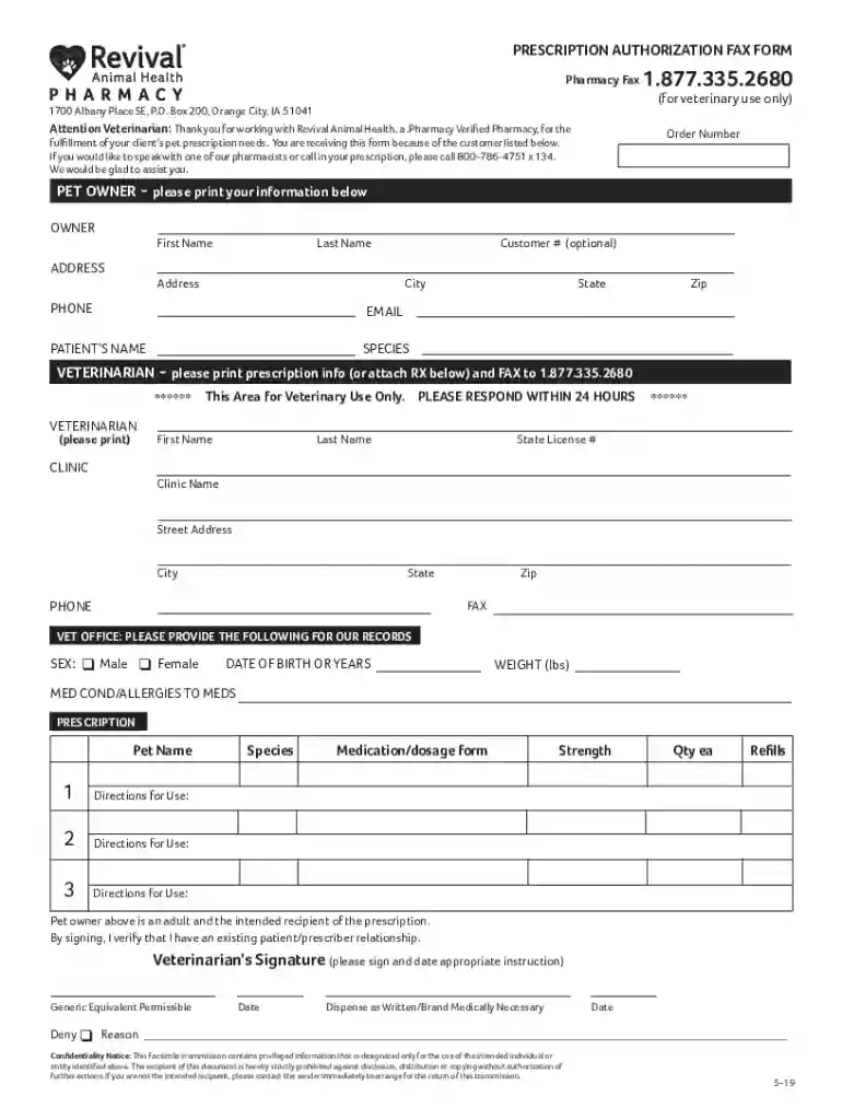 Revival Animal HealthPet Supplies, Medications and Pharmacy Preview on Page 1