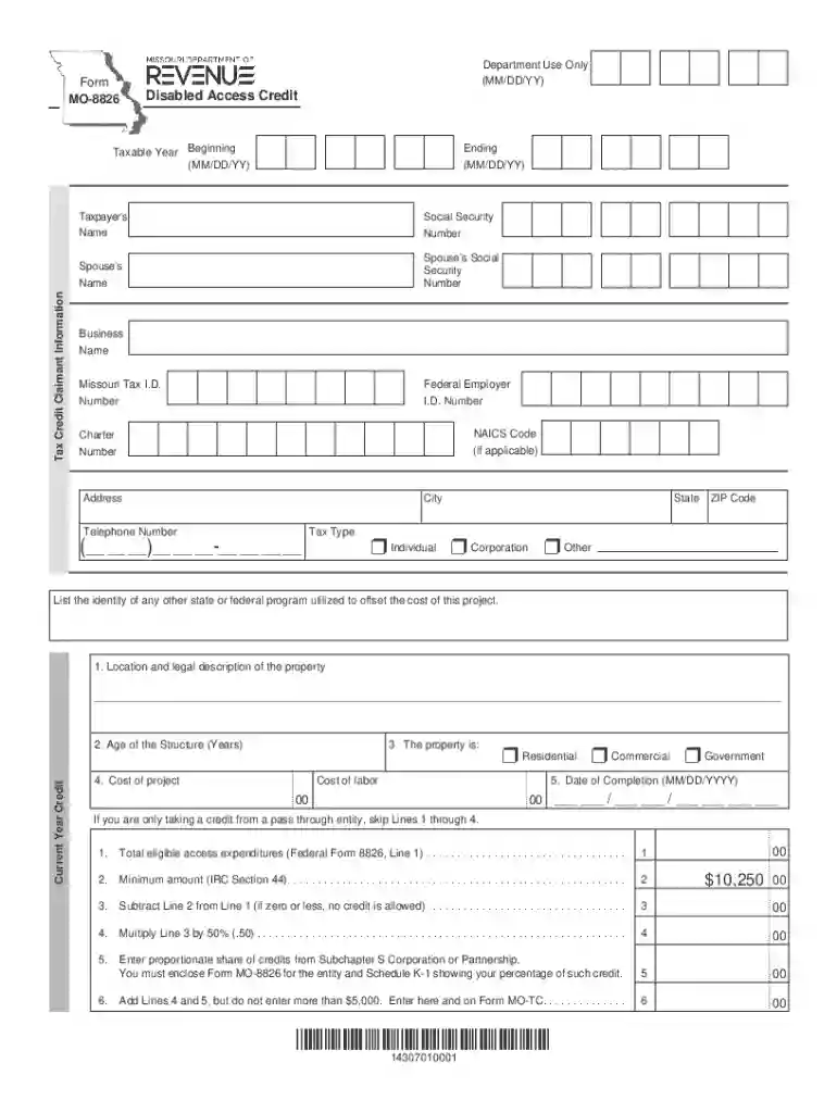Form MO-NRI - 2023 Missouri Income Percentage Preview on Page 1