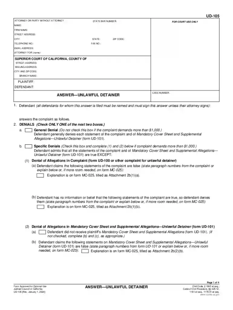 ca forms legal Preview on Page 1