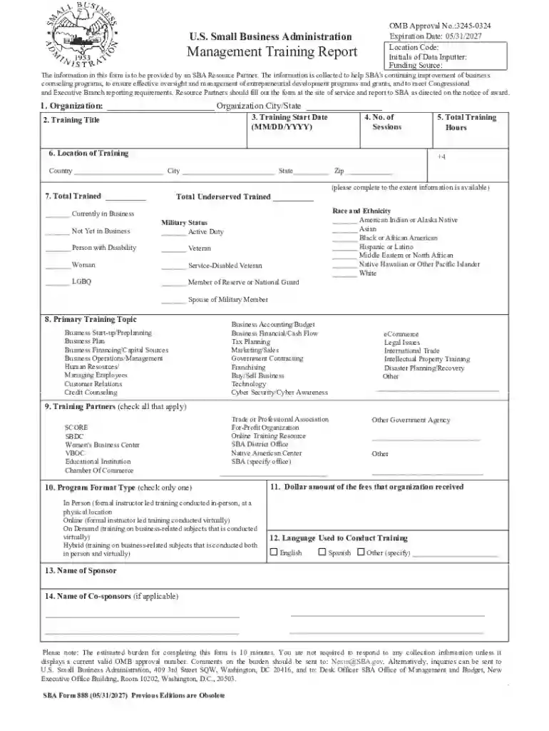 Management Training Report Management Training Report Preview on Page 1
