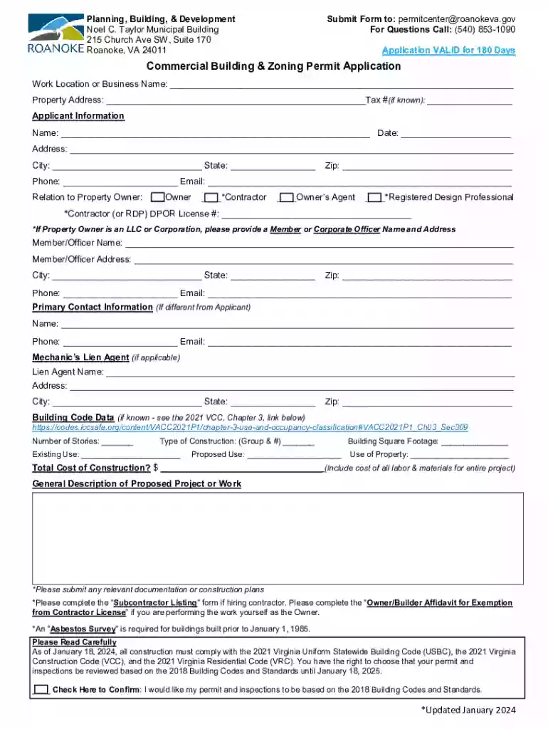 Form CenterPermit Application for Public Assembly Preview on Page 1