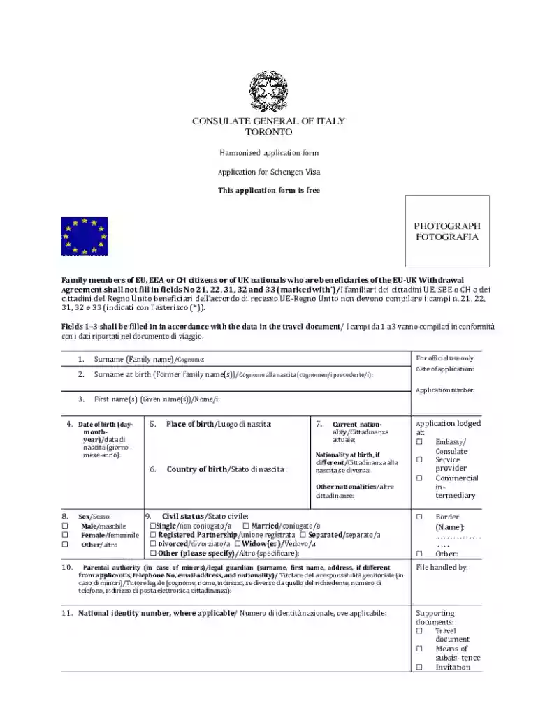 Consulate General of Italy TORONTO Preview on Page 1
