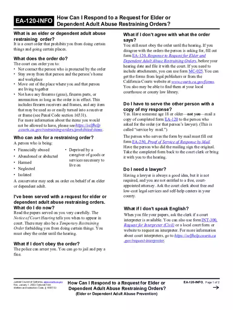 ea 120 info Preview on Page 1