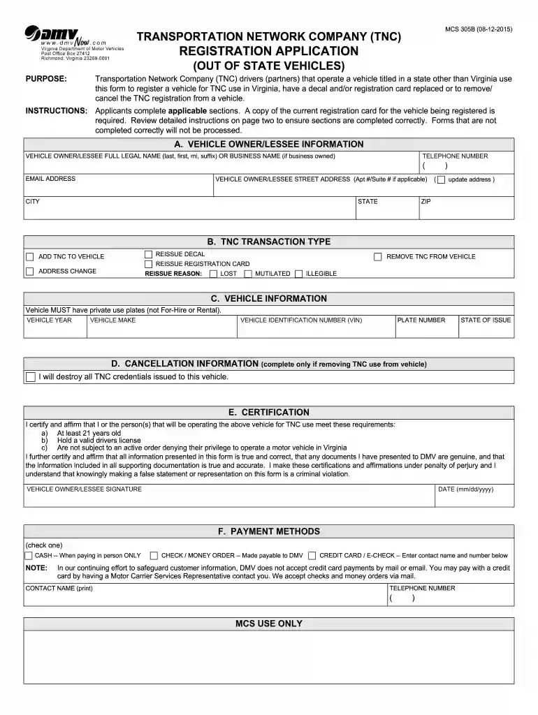 vehicle virginia Preview on Page 1